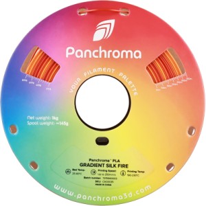 Пластик для 3D-принтера Polymaker PLA PANCHROMA GRADIENT 1,75mm 1kg SILK FIRE (CA03035)