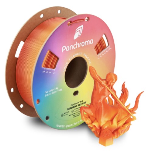 Пластик для 3D-принтера Polymaker PLA PANCHROMA GRADIENT 1,75mm 1kg SILK FIRE (CA03035)
