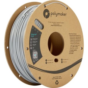 Пластик для 3D-принтера Polymaker PLA POLYLITE 1,75mm 1kg GREY (PA02003)