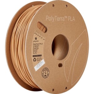 Пластик для 3D-принтера Polymaker PLA PolyTerra 1,75mm 1kg WOOD BROWN (PM70976)