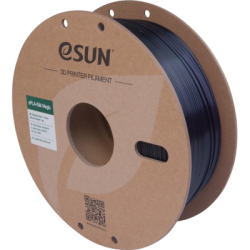 Пластик для 3D-принтера eSUN ePLA-Silk Magic 1кг, 1.75мм, Black Purple (EPLA-SILKMAGIC-P175BP1)