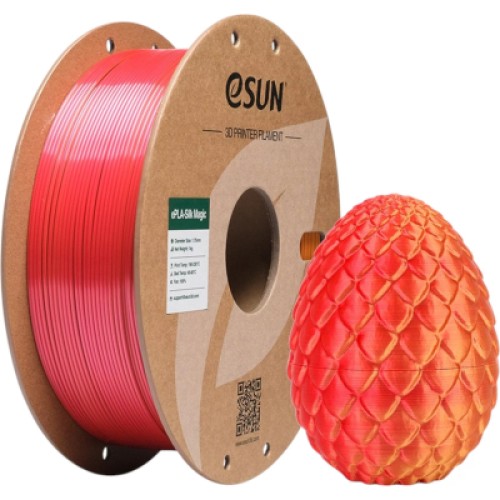 Пластик для 3D-принтера eSUN ePLA-Silk Magic 1кг, 1.75мм, Red Gold (EPLA-SILKMAGIC-P175RJ1)