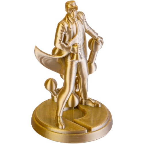 Пластик для 3D-принтера Polymaker PLA PANCHROMA DUAL SILK 1,75mm 1kg Gold-Silver (CA03027)