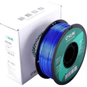 Пластик для 3D-принтера eSUN ePLA-Silk 1,75mm 1kg BLUE (EPLA-SILK-P175U1)