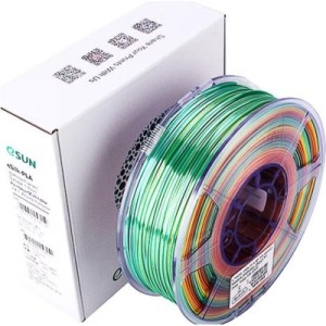 Пластик для 3D-принтера eSUN ePLA-Silk 1,75mm 1kg RAINBOW (EPLA-SILK175RB1)