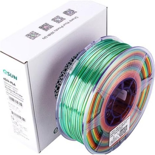 Пластик для 3D-принтера eSUN ePLA-Silk 1,75mm 1kg RAINBOW (EPLA-SILK175RB1)
