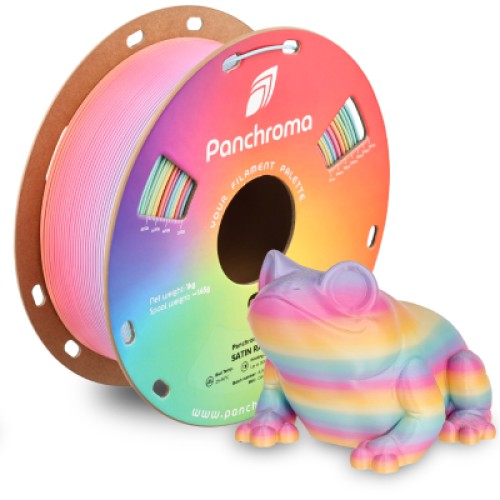 Пластик для 3D-принтера Polymaker PLA PANCHROMA GRADIENT SATIN 1,75mm 1kg RAINBOW (CA05001)