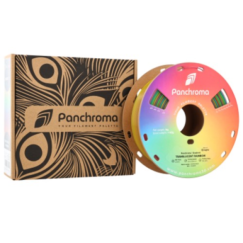 Пластик для 3D-принтера Polymaker PLA PANCHROMA GRADIENT 1,75mm 1kg RAINBOW TRANSLUCENT (CA09001)