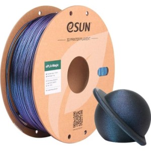 Пластик для 3D-принтера eSUN ePLA-Magic Dark Twinkling 1,75mm 1kg BLUE (EPLA-MAGIC-P175DTU1)