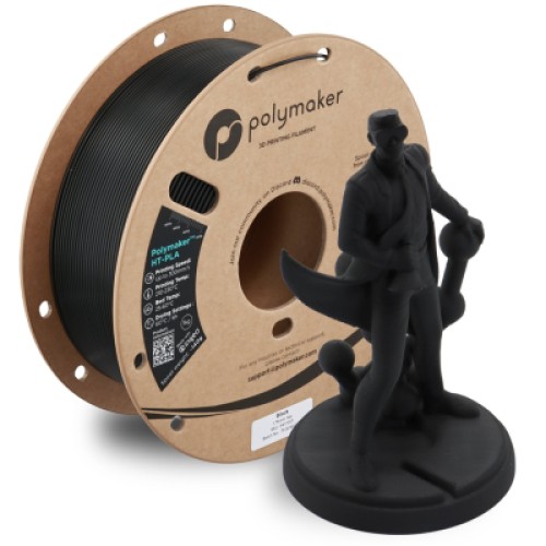 Пластик для 3D-принтера Polymaker HT-PLA 1,75mm 1kg BLACK (PA17001)