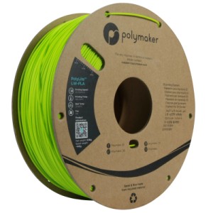 Пластик для 3D-принтера Polymaker PLA POLYLITE LW 1.75 mm 0,8kg BRIGHT GREEN (PA08008)
