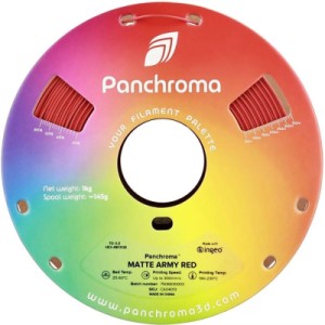 Пластик для 3D-принтера Polymaker PLA PANCHROMA MATTE 1,75mm 1kg ARMY RED (CA04013)