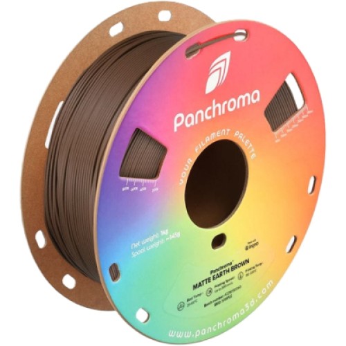Пластик для 3D-принтера Polymaker PLA PANCHROMA MATTE 1,75mm 1kg EARTH BROWN (CA04017)
