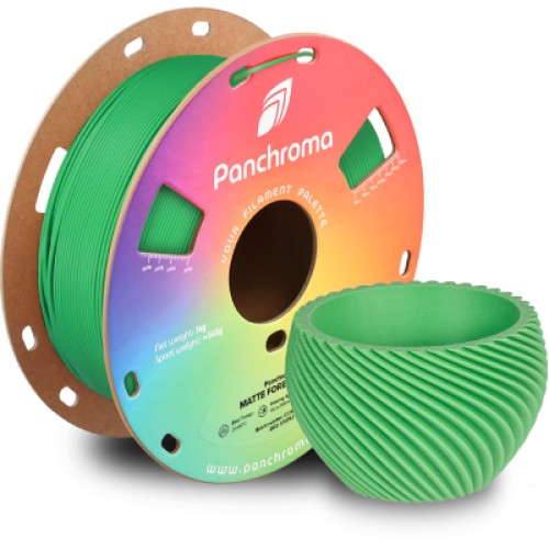 Пластик для 3D-принтера Polymaker PLA PANCHROMA MATTE 1,75mm 1kg FOREST GREEN (CA04019)