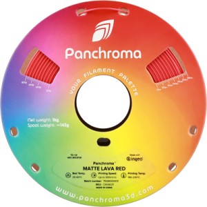 Пластик для 3D-принтера Polymaker PLA PANCHROMA MATTE 1,75mm 1kg LAVA RED (CA04021)
