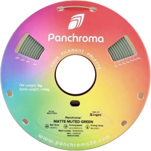 Пластик для 3D-принтера Polymaker PLA PANCHROMA MATTE 1,75mm 1kg MUTED GREEN (CA04025)