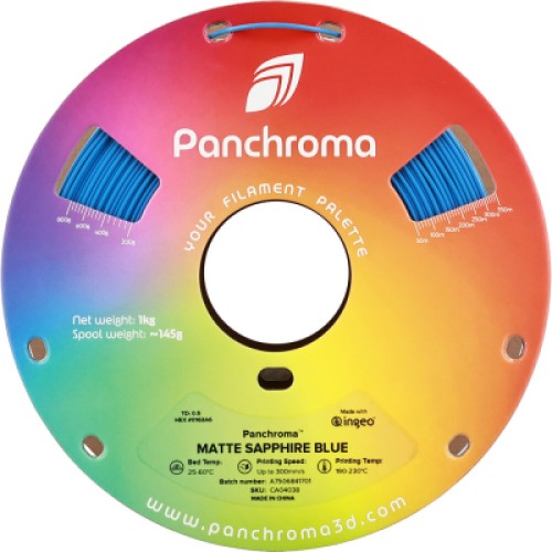 Пластик для 3D-принтера Polymaker PLA PANCHROMA MATTE 1,75mm 1kg SAPPHIRE BLUE (CA04038)