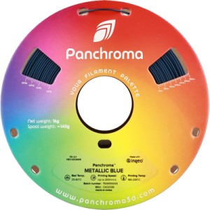 Пластик для 3D-принтера Polymaker PLA PANCHROMA METALLIC 1,75mm 1kg BLUE (CA02036)