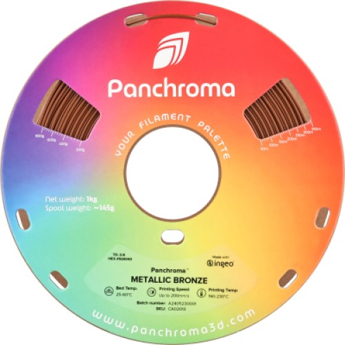 Пластик для 3D-принтера Polymaker PLA PANCHROMA METALLIC 1,75mm 1kg BRONZE (CA02013)