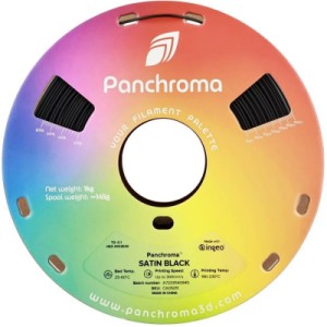 Пластик для 3D-принтера Polymaker PLA PANCHROMA SATIN 1,75mm 1kg BLACK (CA05011)