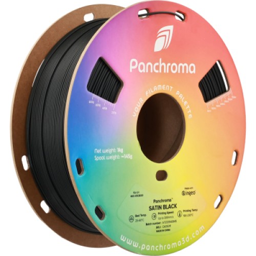 Пластик для 3D-принтера Polymaker PLA PANCHROMA SATIN 1,75mm 1kg BLACK (CA05011)
