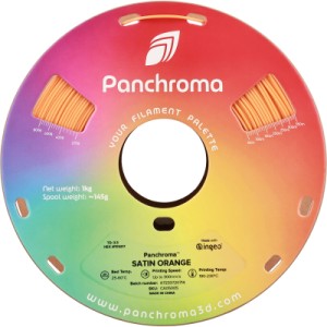 Пластик для 3D-принтера Polymaker PLA PANCHROMA SATIN 1,75mm 1kg ORANGE (CA05005)