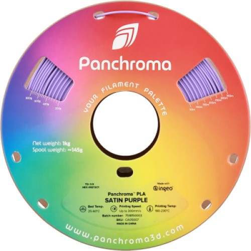 Пластик для 3D-принтера Polymaker PLA PANCHROMA SATIN 1,75mm 1kg PURPLE (CA05007)