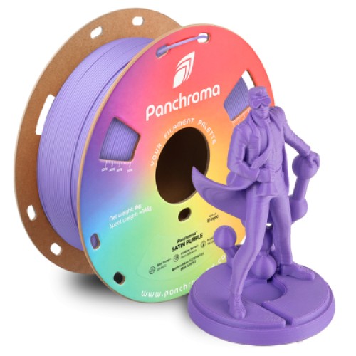 Пластик для 3D-принтера Polymaker PLA PANCHROMA SATIN 1,75mm 1kg PURPLE (CA05007)