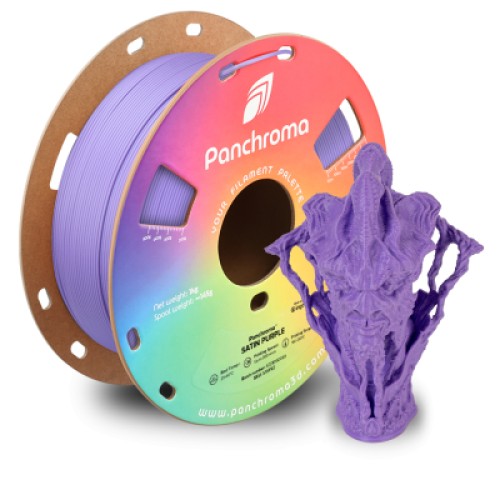 Пластик для 3D-принтера Polymaker PLA PANCHROMA SATIN 1,75mm 1kg PURPLE (CA05007)