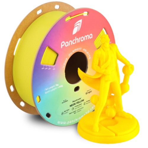 Пластик для 3D-принтера Polymaker PLA PANCHROMA NEON 1,75mm 1kg YELLOW (CA02007)