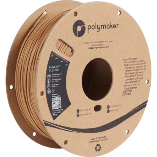Пластик для 3D-принтера Polymaker PLA POLYLITE PRO 1,75mm 1kg ARMY BEIGE (PA07027)