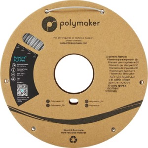 Пластик для 3D-принтера Polymaker PLA POLYLITE PRO 1,75mm 1kg GREY (PA07003)