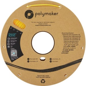 Пластик для 3D-принтера Polymaker PLA POLYLITE PRO 1,75mm 1kg YELLOW (PA07009)