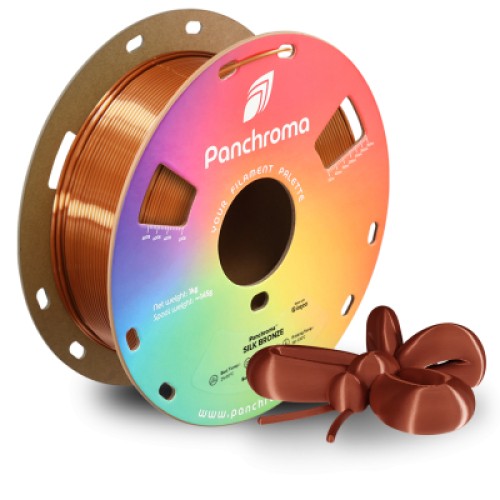Пластик для 3D-принтера Polymaker PLA PANCHROMA SILK 1,75mm 1kg BRONZE (CA03004)