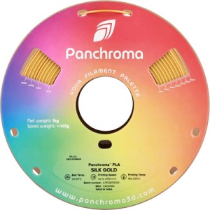 Пластик для 3D-принтера Polymaker PLA PANCHROMA SILK 1,75mm 1kg GOLD (CA03006)