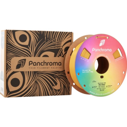 Пластик для 3D-принтера Polymaker PLA PANCHROMA SILK 1,75mm 1kg GOLD (CA03006)