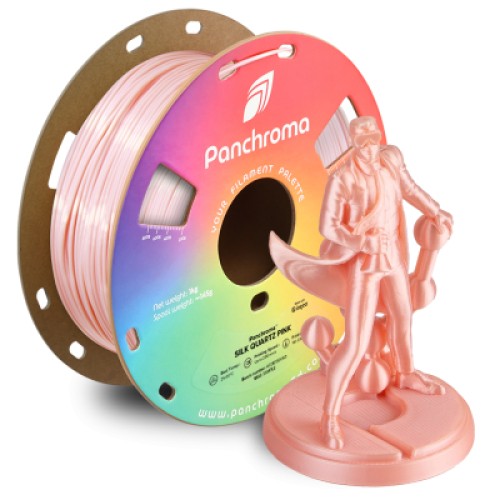 Пластик для 3D-принтера Polymaker PLA PANCHROMA SILK 1,75mm 1kg QUARTZ PINK (CA03013)