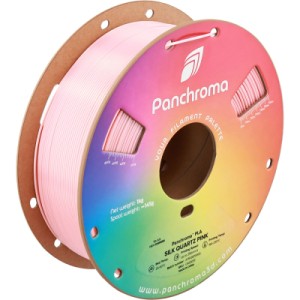 Пластик для 3D-принтера Polymaker PLA PANCHROMA SILK 1,75mm 1kg QUARTZ PINK (CA03013)