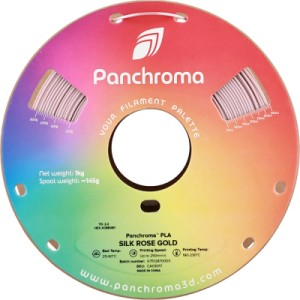 Пластик для 3D-принтера Polymaker PLA PANCHROMA SILK 1,75mm 1kg ROSE GOLD (CA03017)