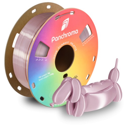 Пластик для 3D-принтера Polymaker PLA PANCHROMA SILK 1,75mm 1kg ROSE GOLD (CA03017)