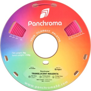 Пластик для 3D-принтера Polymaker PLA PANCHROMA TRANSLUCENT 1,75mm 1kg MAGENTA (CA02002)