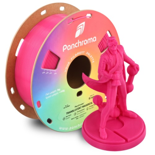 Пластик для 3D-принтера Polymaker PLA PANCHROMA TRANSLUCENT 1,75mm 1kg MAGENTA (CA02002)