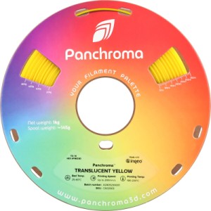 Пластик для 3D-принтера Polymaker PLA PANCHROMA TRANSLUCENT 1,75mm 1kg YELLOW (CA02003)