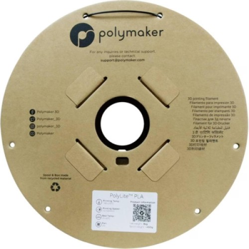 Пластик для 3D-принтера Polymaker ABS POLYLITE 1,75mm 3kg BLACK (PE01033)