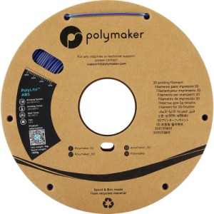 Пластик для 3D-принтера Polymaker ABS POLYLITE 1,75mm 1kg BLUE (PE01007)