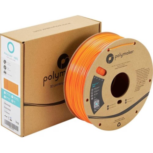 Пластик для 3D-принтера Polymaker ABS POLYLITE 1,75mm 1kg ORANGE (PE01009)