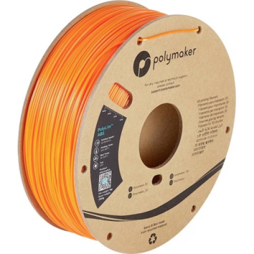 Пластик для 3D-принтера Polymaker ABS POLYLITE 1,75mm 1kg ORANGE (PE01009)
