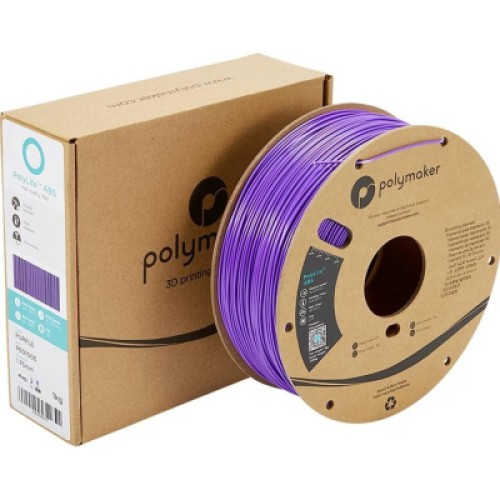 Пластик для 3D-принтера Polymaker ABS POLYLITE 1,75mm 1kg PURPLE (PE01008)