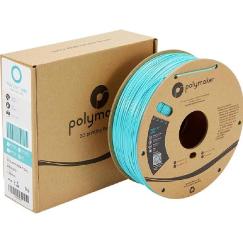 Пластик для 3D-принтера Polymaker ABS POLYLITE 1,75mm 1kg TEAL (PE01010)