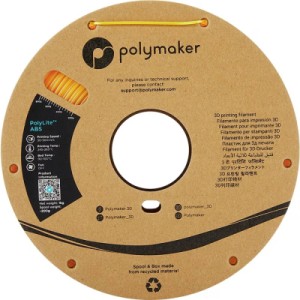 Пластик для 3D-принтера Polymaker ABS POLYLITE 1,75mm 1kg YELLOW (PE01006)